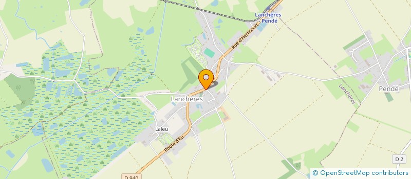 localisation de l'entreprise GYM ET FITNESS LANCHEROIS  LANCHERES