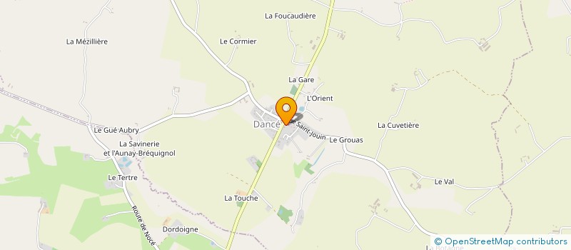 localisation de l'entreprise GYM ET LOISIRS DE PREAUX à PERCHE-EN-NOCE