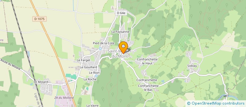 localisation de l'entreprise GYM FORM PONT D'AIN  PONT D'AIN