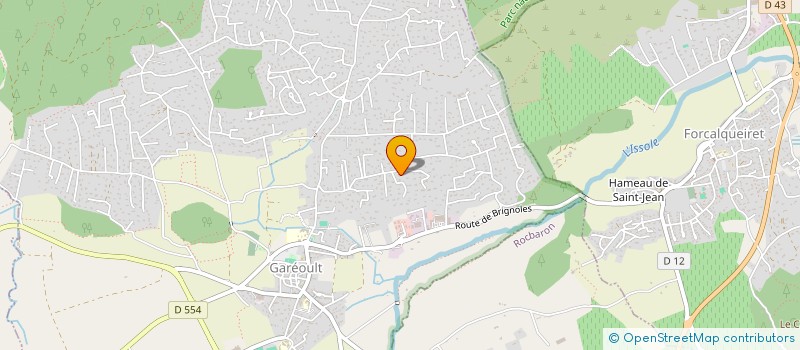 localisation de l'entreprise GYM FORME ET SANTE  FORCALQUEIRET