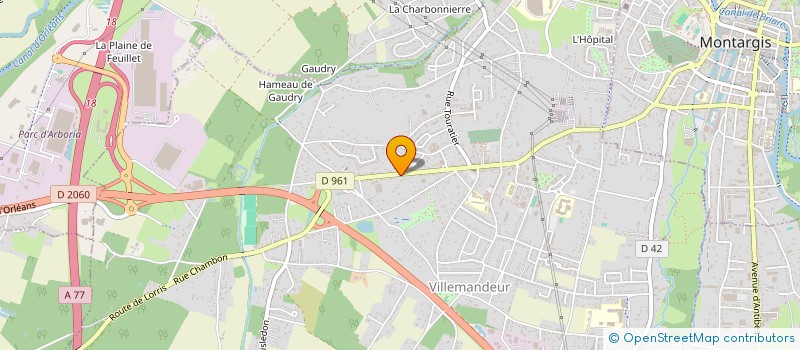 localisation de l'entreprise GYM LOISIRS VILLEMANDEUR à VILLEMANDEUR