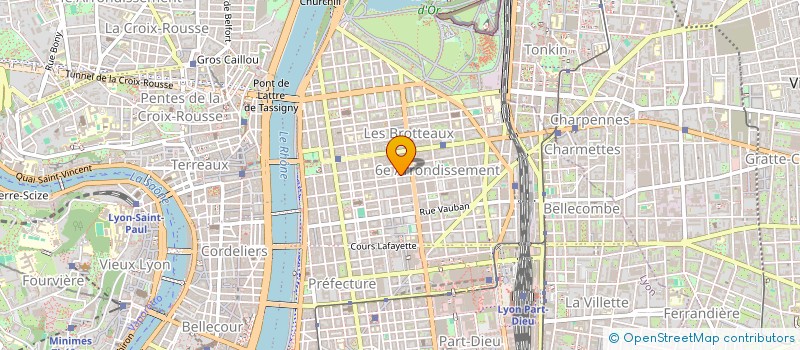 localisation de l'entreprise GYM LYON METROPOLE CHASSIEU-LYON  LYON