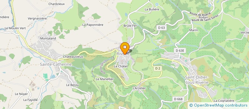 localisation de l'entreprise GYM N7 à CHABANIERE