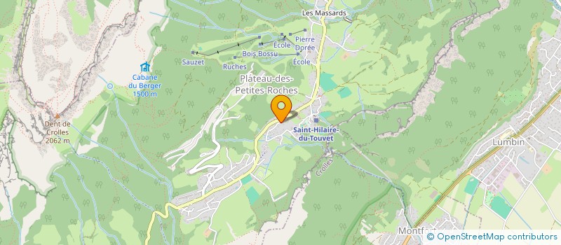 localisation de l'entreprise GYM' POUCE  PLATEAU-DES-PETITES-ROCHES