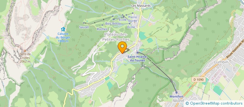 localisation de l'entreprise GYM POUCE PLUS  PLATEAU-DES-PETITES-ROCHES