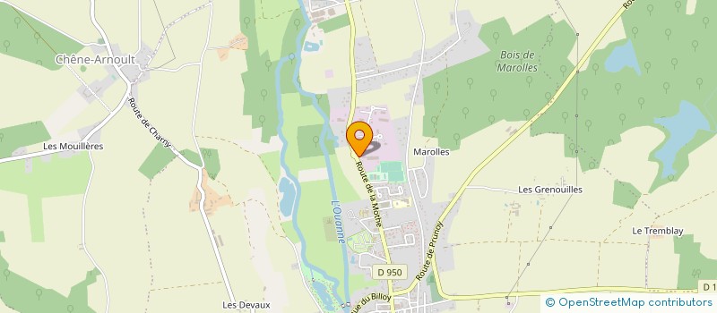 localisation de l'entreprise GYM RANDO 120  CHARNY OREE DE PUISAYE