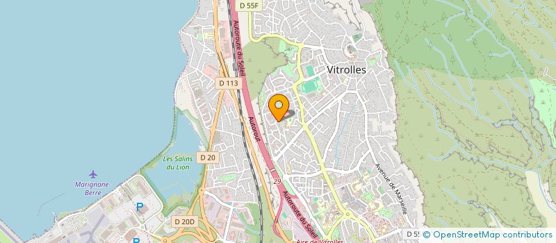 localisation de l'entreprise GYM RYTHMIC VITROLLES à VITROLLES