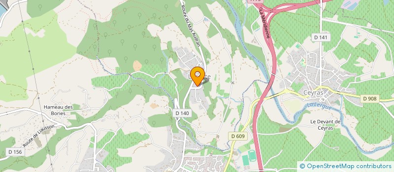 localisation de l'entreprise GYM SANTE  LACOSTE