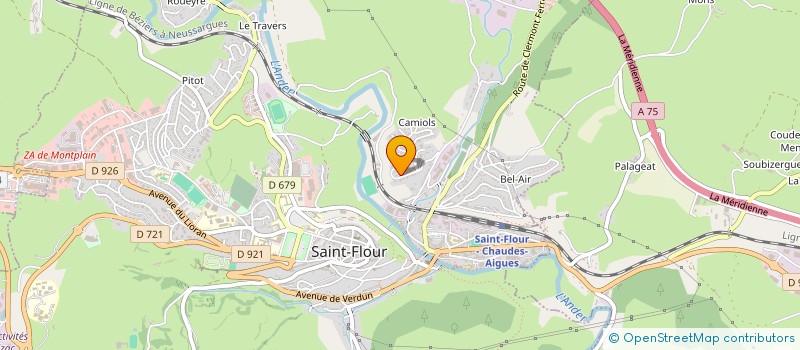 localisation de l'entreprise GYM SENIOR ST FLOUR à SAINT-FLOUR
