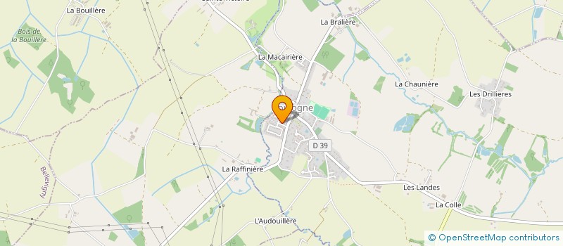 localisation de l'entreprise GYM SPORTIVE FLORENTINE à SAINTE-FLORENCE