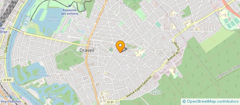 localisation de l'entreprise GYM STRETCH DE SOISY SUR SEINE à DRAVEIL