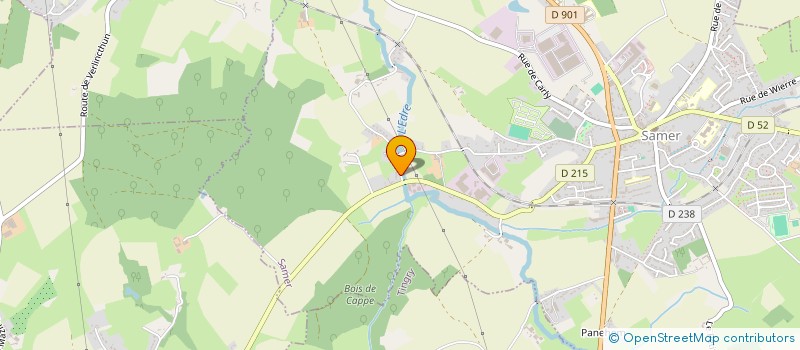 localisation de l'entreprise GYM TONIC  SAMER