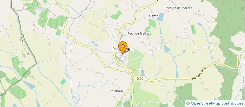 localisation de l'entreprise GYM TONIC  PUYLAROQUE