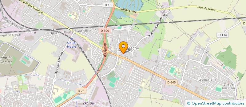 localisation de l'entreprise GYM TONIC  DECHY