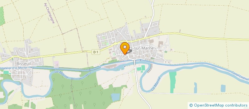 localisation de l'entreprise GYM TOURS  TOURS-SUR-MARNE