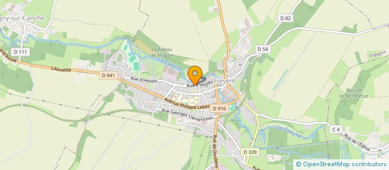 localisation de l'entreprise GYM TRAINING INTENSE AND LIGHT  CONCHY-SUR-CANCHE