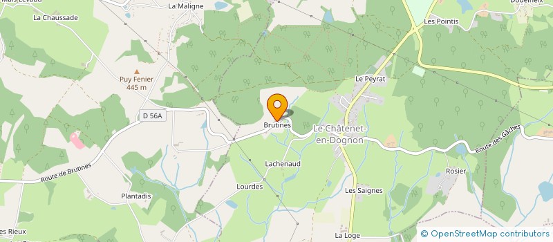 localisation de l'entreprise GYM'V ST DENIS DES MURS à SAINT-DENIS-DES-MURS