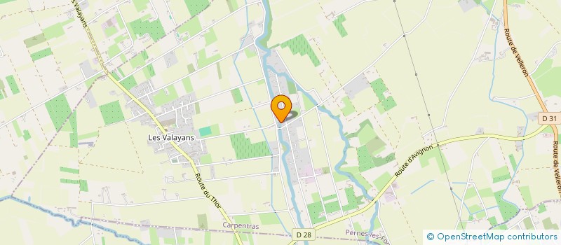 localisation de l'entreprise GYM VITAMINEE à PERNES-LES-FONTAINES