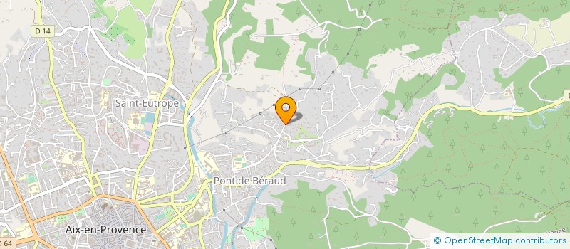 localisation de l'entreprise GYM ZENSHIN à AIX-EN-PROVENCE
