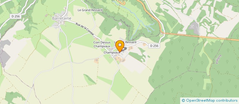 localisation de l'entreprise GYMACT' IV  BARRETAINE