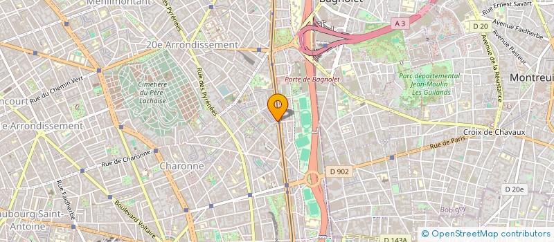 localisation de l'entreprise GYMAPP  PARIS