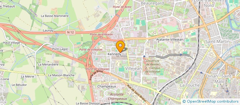 localisation de l'entreprise GYMESA  RENNES