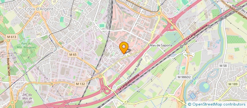 localisation de l'entreprise GYMMOBILIER à MONTPELLIER