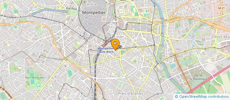localisation de l'entreprise GYMNAS VOLONT CTRE ANIMA ST FRANCOIS à MONTPELLIER