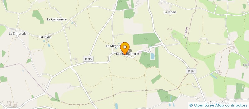 localisation de l'entreprise GYMNASTIQUE CORSEPTINE  CORSEPT