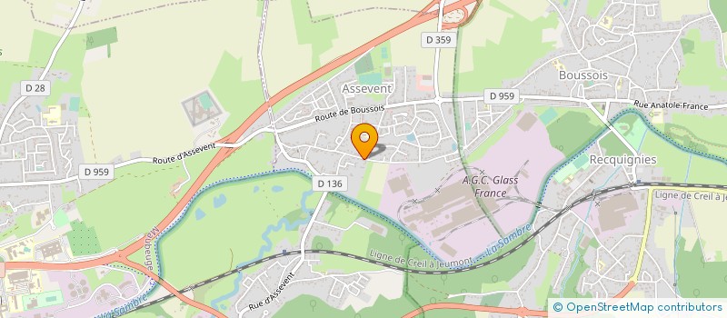 localisation de l'entreprise GYMNASTIQUE D ENTRETIEN ADULTES ASSEVENT  ASSEVENT