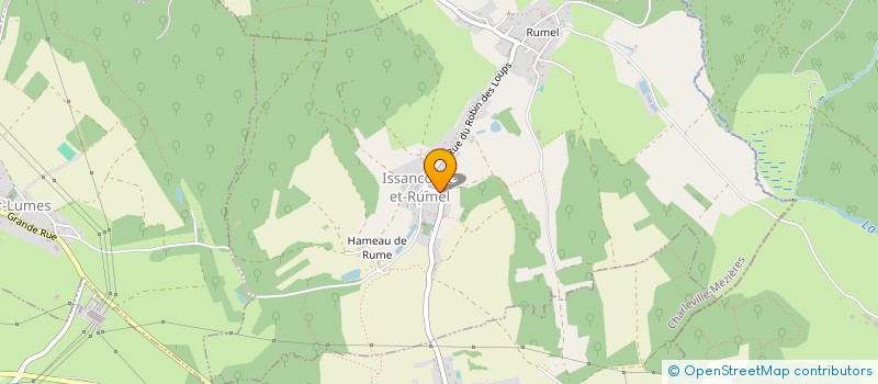 localisation de l'entreprise GYMNASTIQUE D ISSANCOURT RUMEL  ISSANCOURT-ET-RUMEL