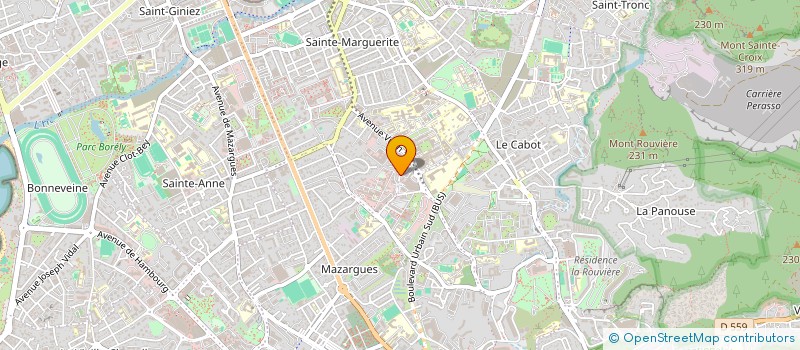 localisation de l'entreprise GYMNASTIQUE DE LA LA GAYE à MARSEILLE