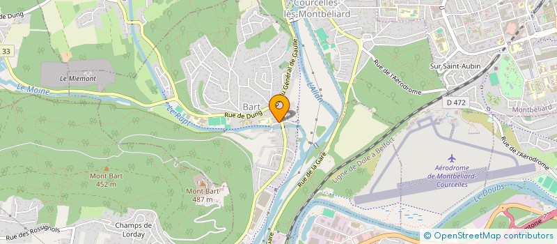 localisation de l'entreprise GYMNASTIQUE DE MAINTIEN  DAMPIERRE-SUR-LE-DOUBS