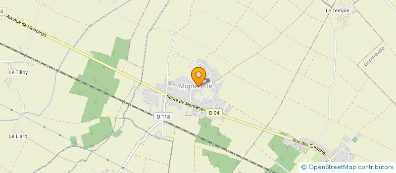 localisation de l'entreprise GYMNASTIQUE DE MIGNERETTE à MIGNERETTE