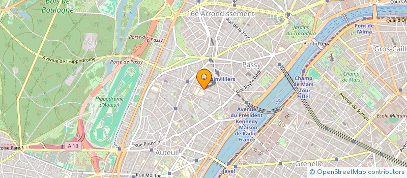 localisation de l'entreprise GYMNASTIQUE ENTRETIEN ASSOMPTION à PARIS