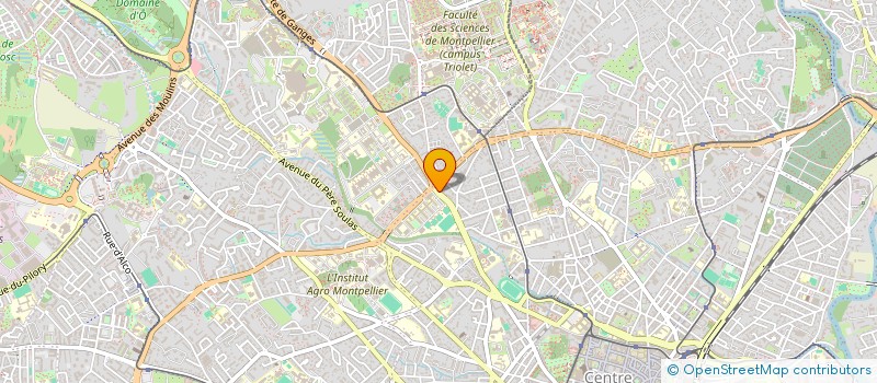 localisation de l'entreprise GYMNASTIQUE LE FLAHAUT à MONTPELLIER
