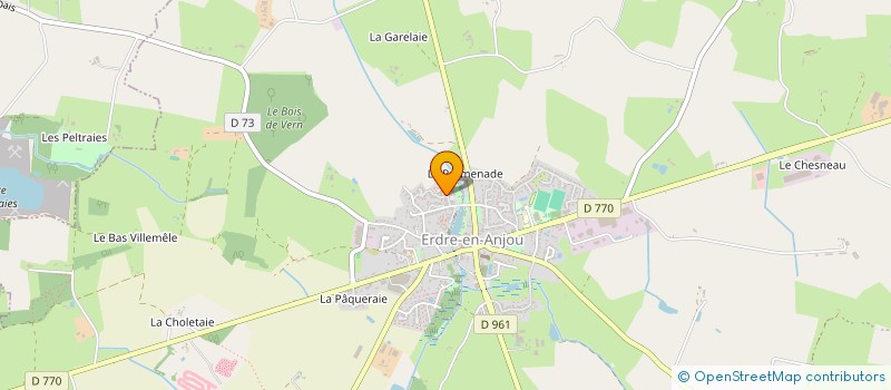localisation de l'entreprise GYMNASTIQUE PLESSIS-MACE  LONGUENEE-EN-ANJOU