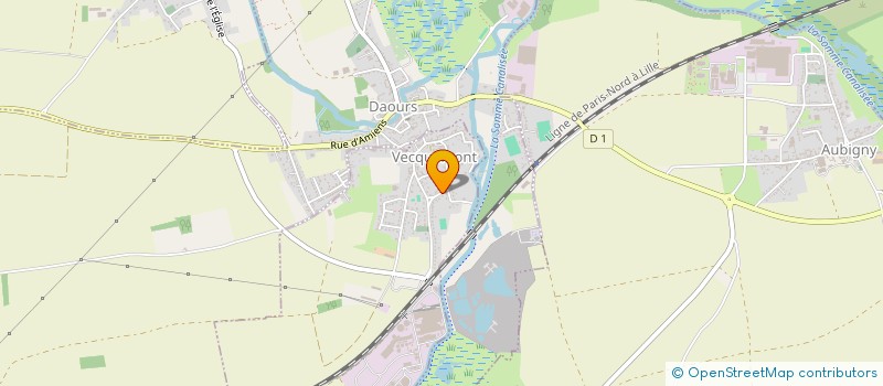 localisation de l'entreprise GYMNASTIQUE VOLONTAIRE  VECQUEMONT