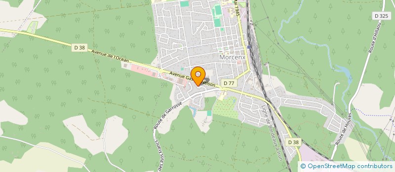 localisation de l'entreprise GYMNASTIQUE VOLONTAIRE à MORCENX-LA-NOUVELLE