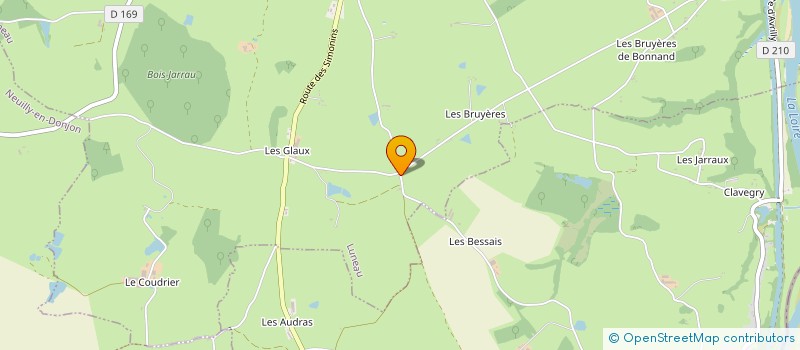 localisation de l'entreprise GYMNASTIQUE VOLONTAIRE  LUNEAU