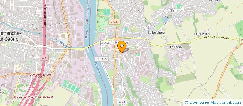 localisation de l'entreprise GYMNASTIQUE VOLONTAIRE  ARS-SUR-FORMANS