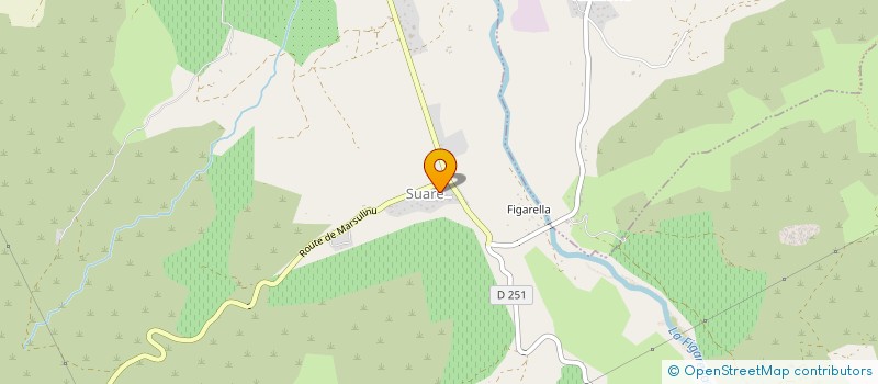 localisation de l'entreprise GYMNASTIQUE VOLONTAIRE CALVAISE à CALENZANA