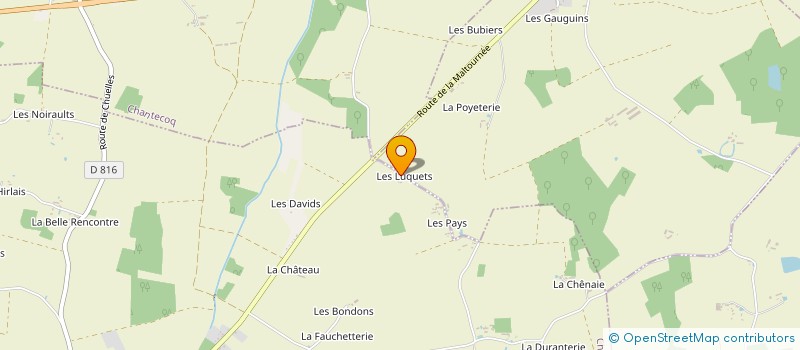 localisation de l'entreprise GYMNASTIQUE VOLONTAIRE DE CHUELLES à CHUELLES