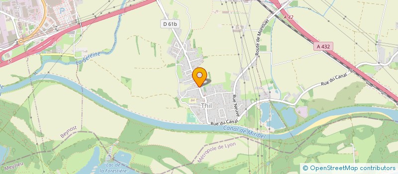 localisation de l'entreprise GYMNASTIQUE VOLONTAIRE DE LA BOISSE à LA BOISSE