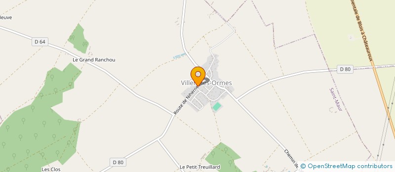 localisation de l'entreprise GYMNASTIQUE VOLONTAIRE DE NIHERNE à SAINT-MAUR