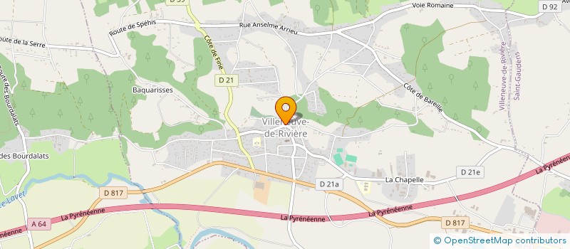 localisation de l'entreprise GYMNASTIQUE VOLONTAIRE DE SAINT-MARCET  SAINT-MARCET
