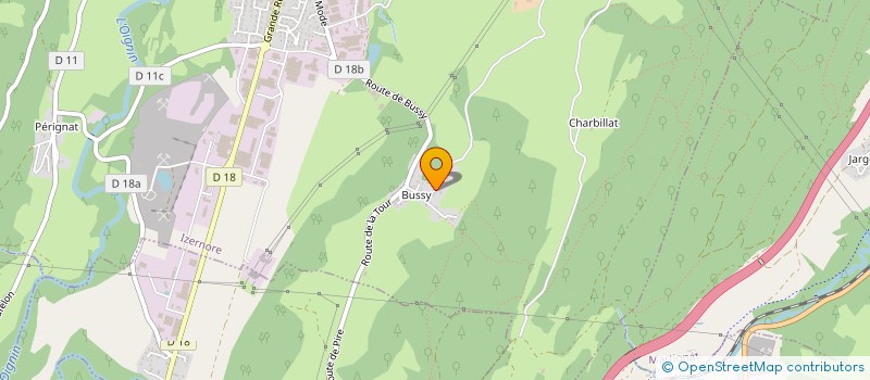 localisation de l'entreprise GYMNASTIQUE VOLONTAIRE DE SAMOGNAT  SAMOGNAT