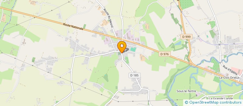 localisation de l'entreprise GYMNASTIQUE VOLONTAIRE DE VIREY  SAINT-HILAIRE-DU-HARCOUET