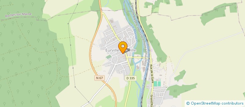 localisation de l'entreprise GYMNASTIQUE VOLONTAIRE EURVILL à EURVILLE-BIENVILLE