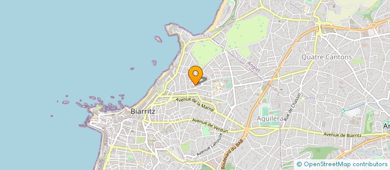 localisation de l'entreprise GYMNASTIQUE VOLONTAIRE MAITENA à BIARRITZ